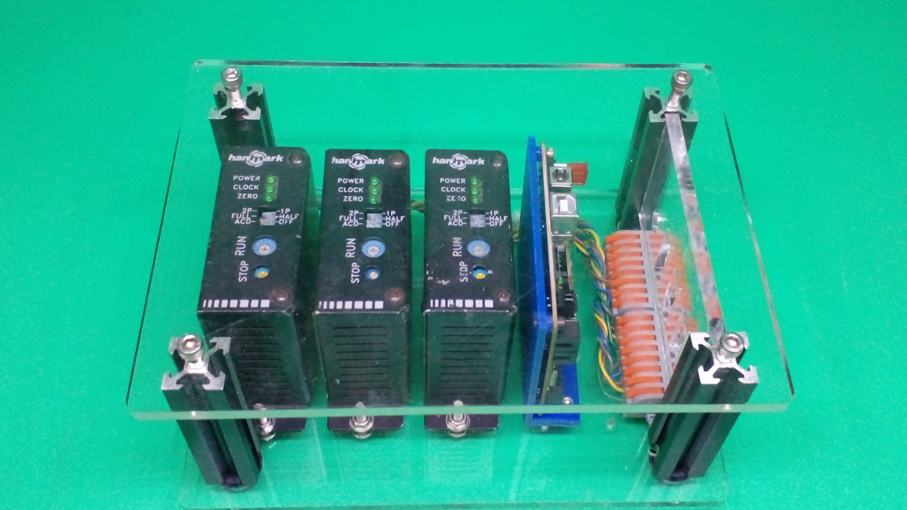 DIY Acrylic CNC Control Box Homemade Step Driver 5 Phase Motor