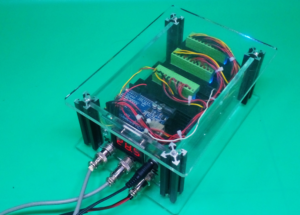 DIY Acrylic Control CNC Box Homemade Step Driver 2 Phase Motor