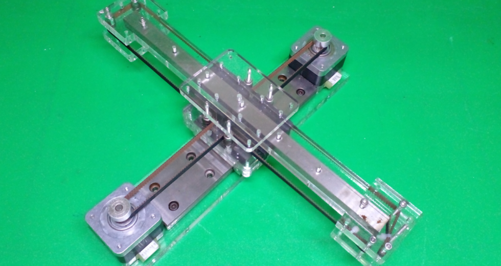 CoreXY Acrylic Plotter Homemade Arduino Engraver DIY