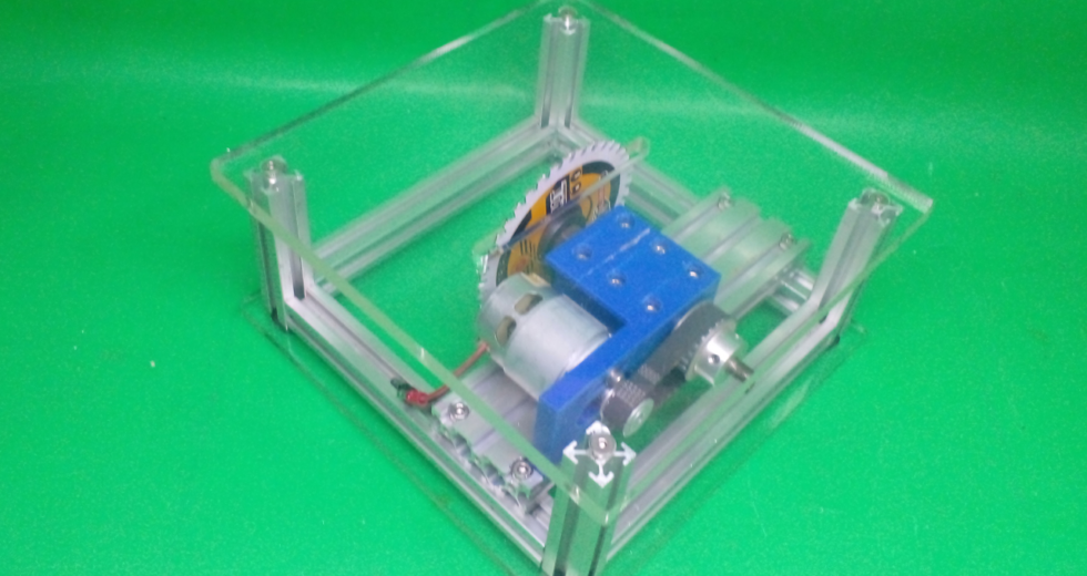 DIY Acrylic Saw Mini Homemade Tools 775 Motor