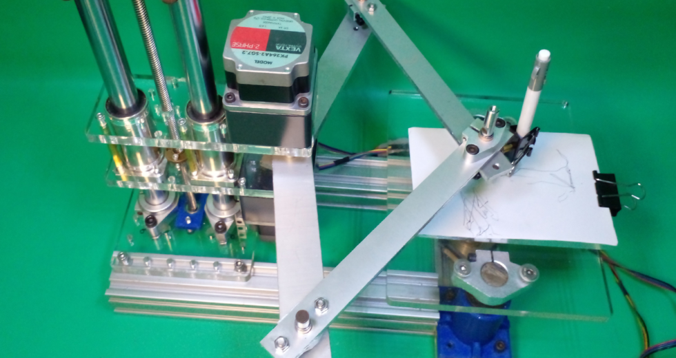 DIY Scara Robot Homemade Parallel Dual Arm Robotic Acrylic 3D Printer 1