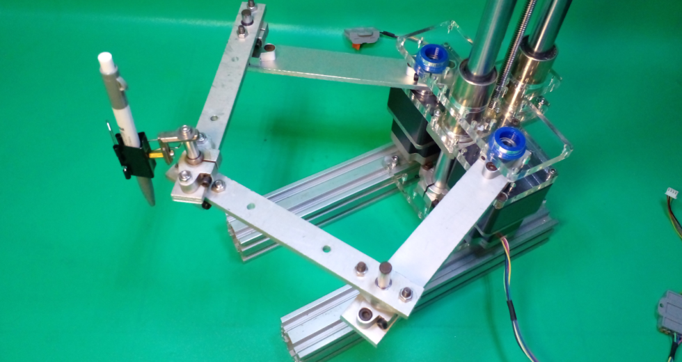 DIY Scara Robot Homemade Parallel Dual Arm Robotic Acrylic 3D Printer 2