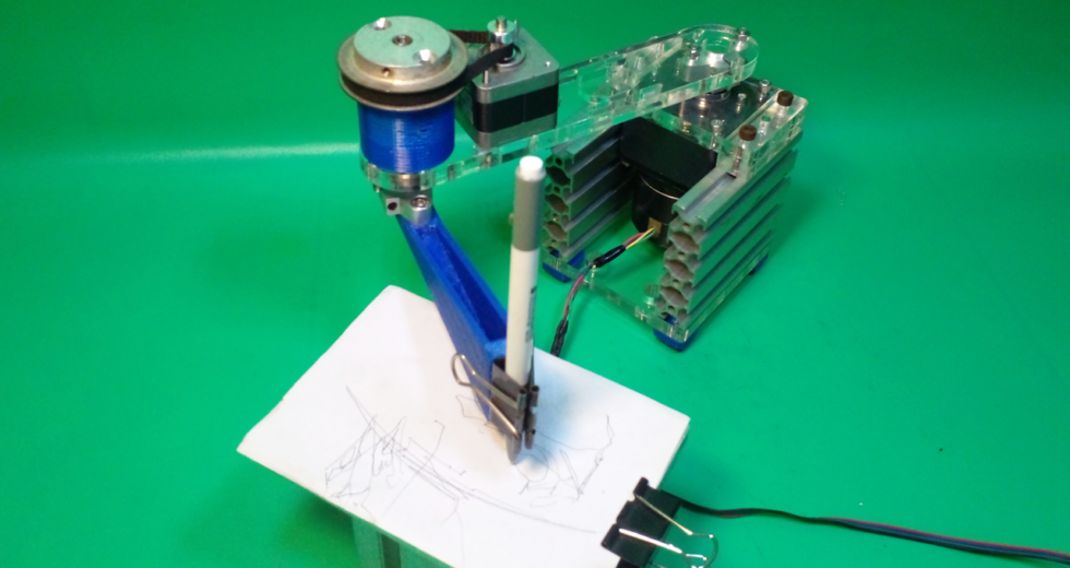 Homemade DIY Scara Robot  Arm Robotic Acrylic 3D Printer 1