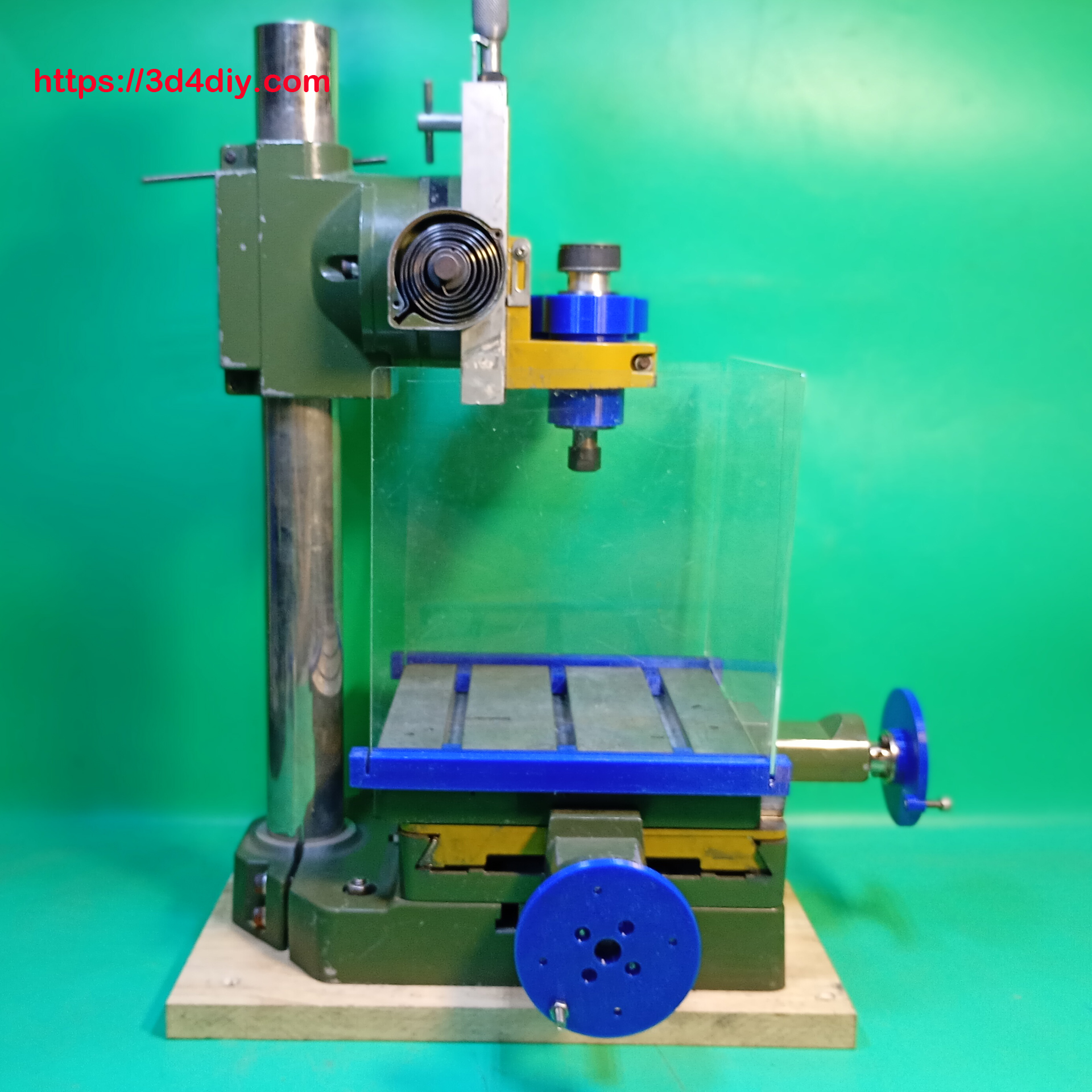 Homemade Spindle Milling Proxxon ER11 BLDC Brushed Motor DIY