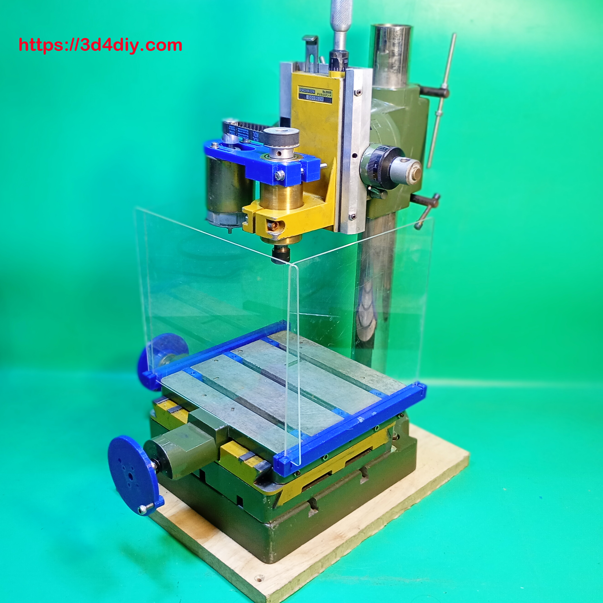 Proxxon Spindle Milling Homemade ER11 BLDC Brushed Motor