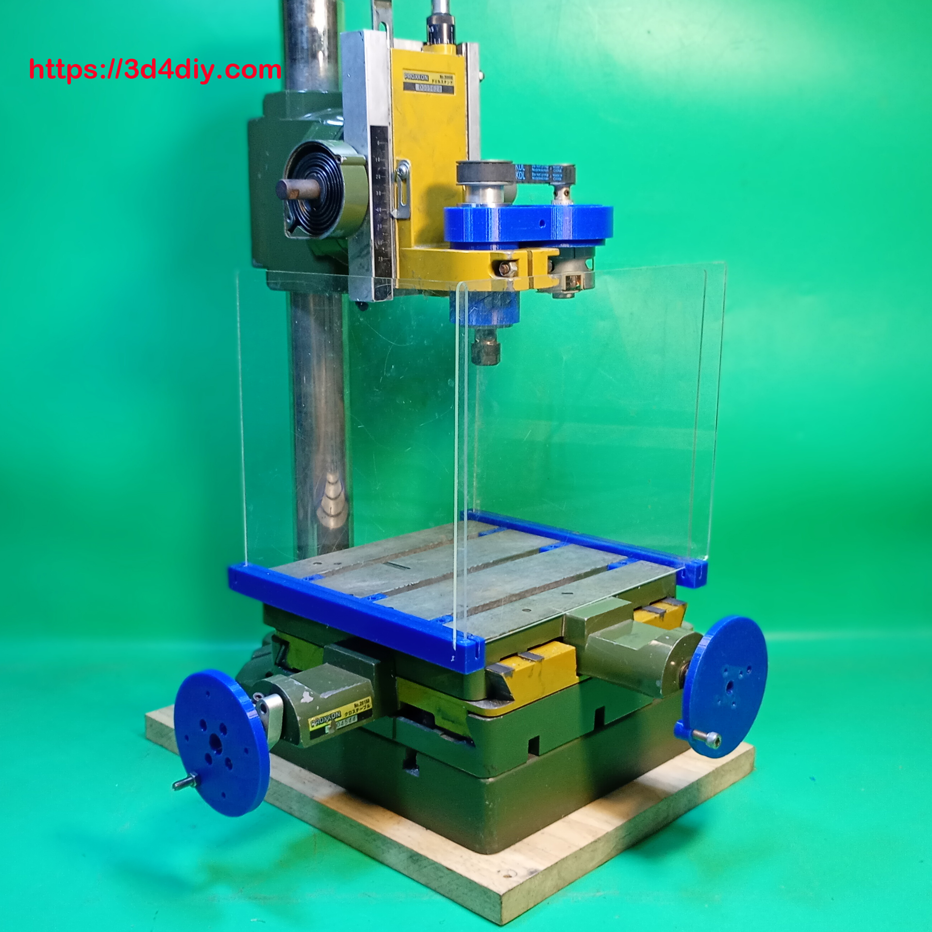 Homemade Spindle Milling Proxxon ER11 BLDC Brushed Motor DIY