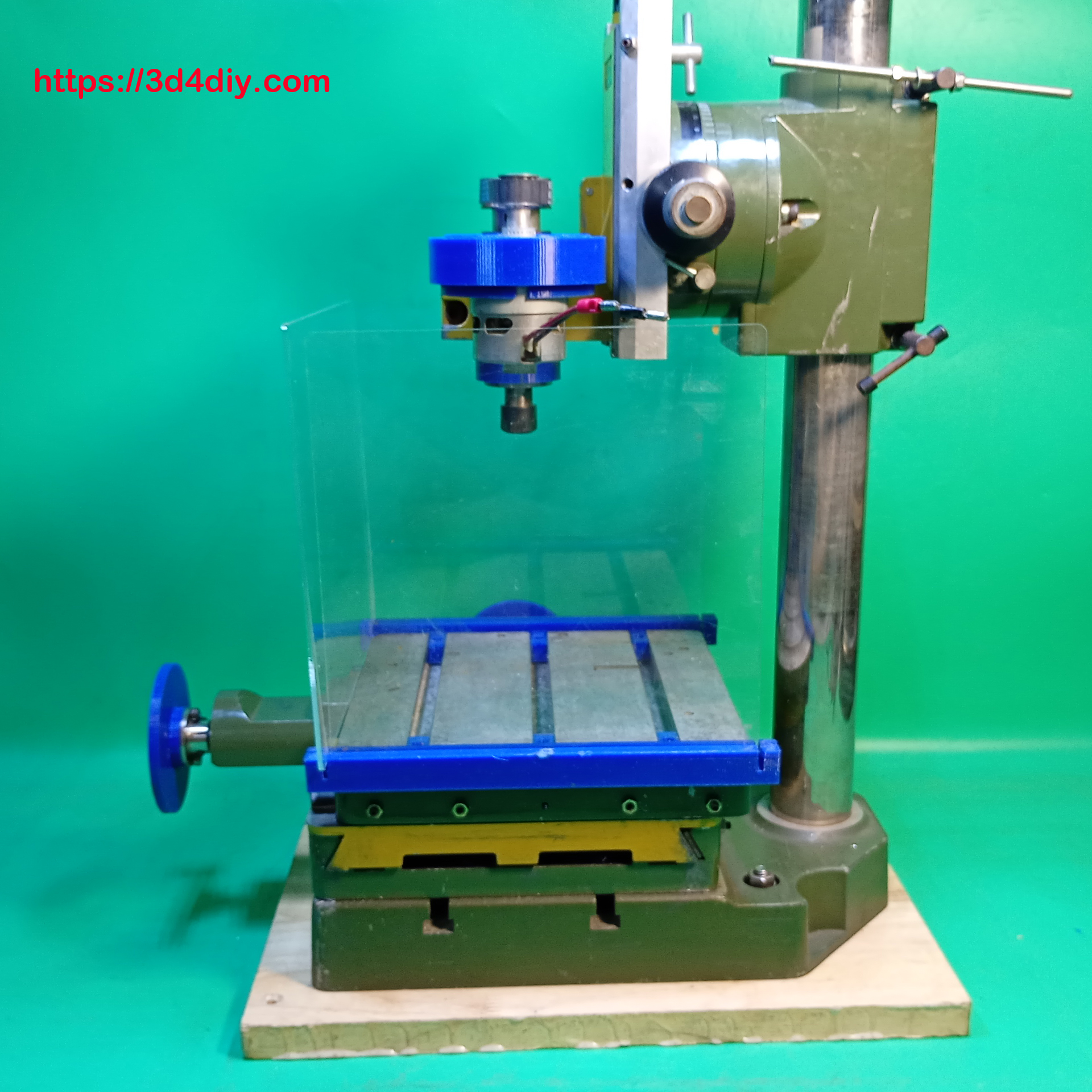 Homemade Spindle Milling Proxxon ER11 BLDC Brushed Motor DIY