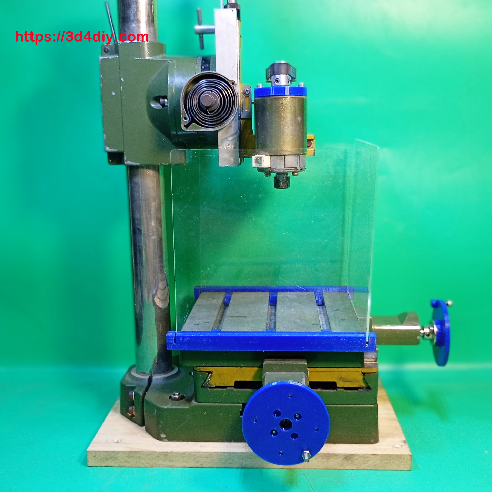 Proxxon Spindle Milling Homemade ER11 BLDC Brushed Motor