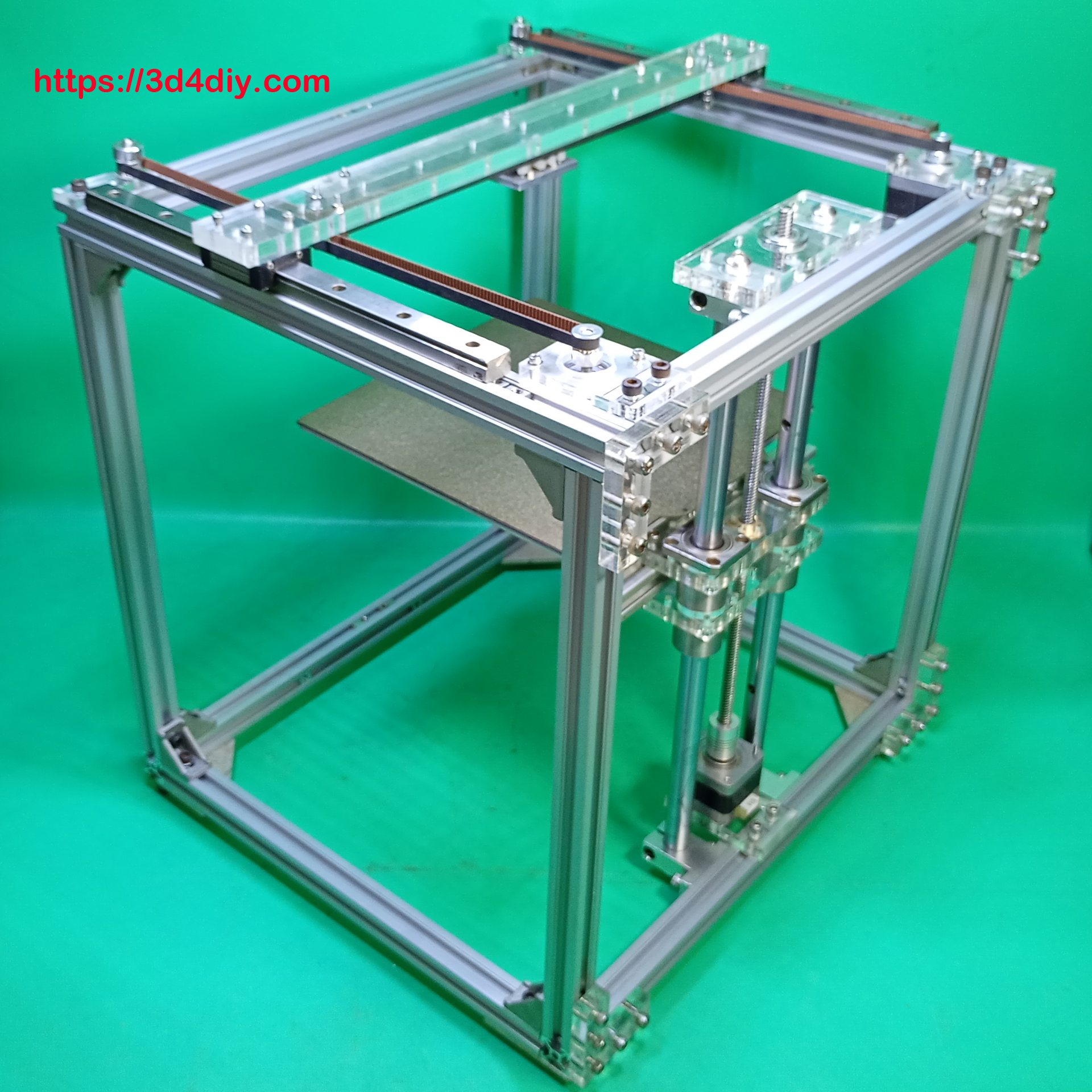 3D Printer DIY Acrylic Cartesian Base Z Axis Slide Homemade