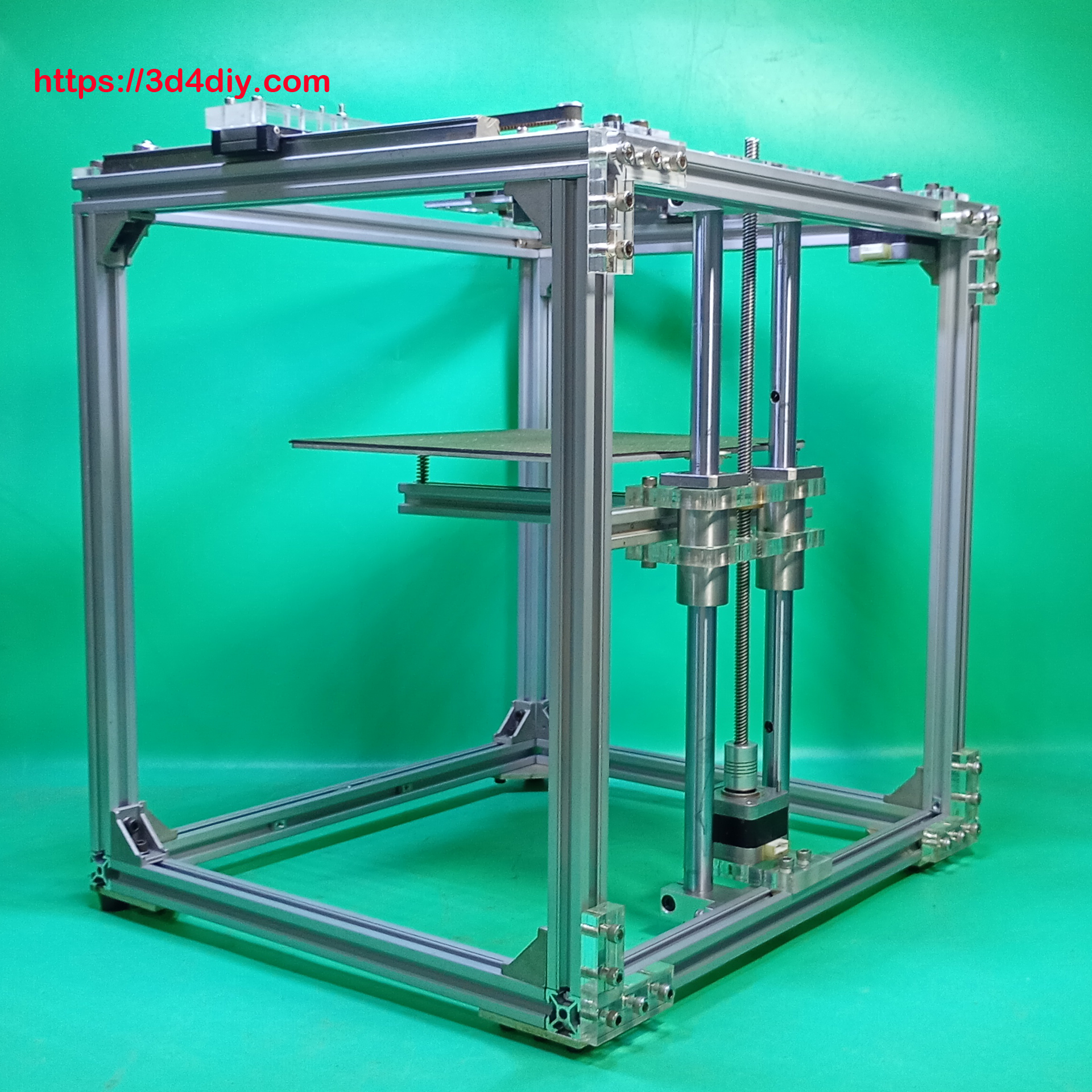 3D Printer DIY Acrylic Cartesian Base Z Axis Slide Homemade