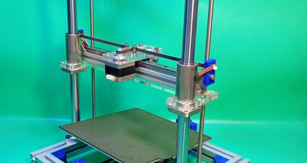 3D Printer DIY Acrylic Cartesian Base X Axis Slide