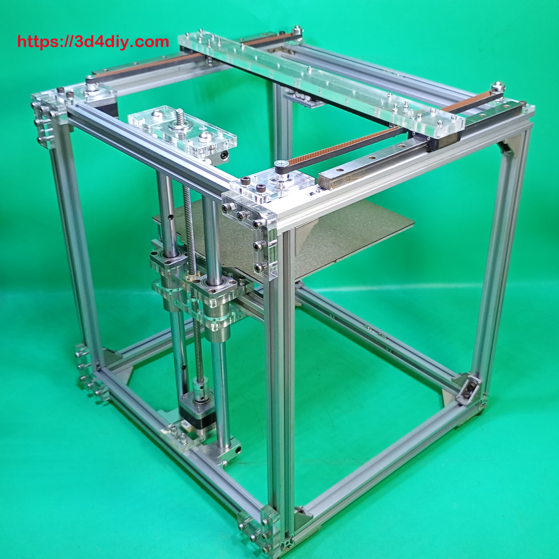 3D Printer DIY Acrylic Cartesian Base Z Axis Slide Homemade