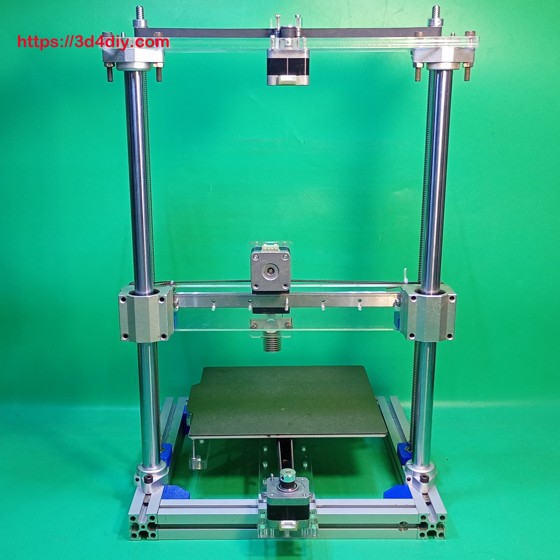 Acrylic Cartesian 3D Printer DIY Base XZ Axis Slide Homemade