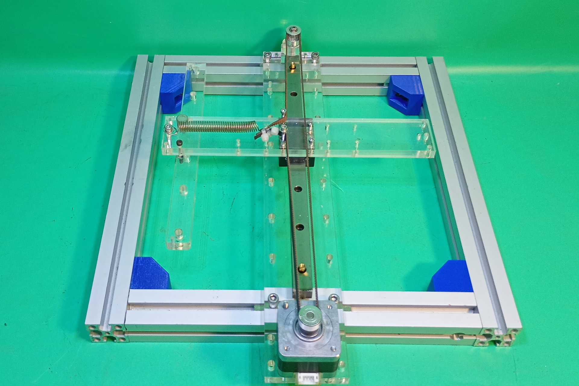 Acrylic Cartesian 3D Printer DIY Base Y Axis Slide Homemade