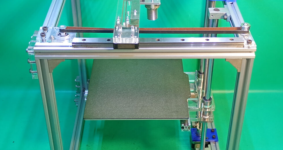 CoreXY Acrylic 3D Printer DIY Aluminium CNC Slide Homemade