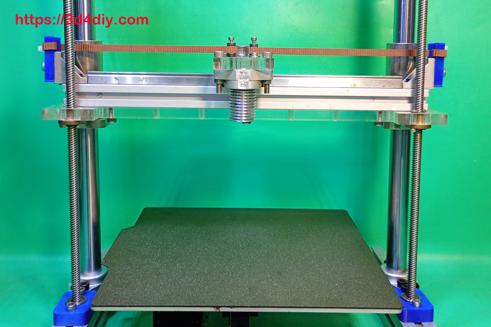 3D Printer DIY Acrylic Cartesian Base X Axis Slide