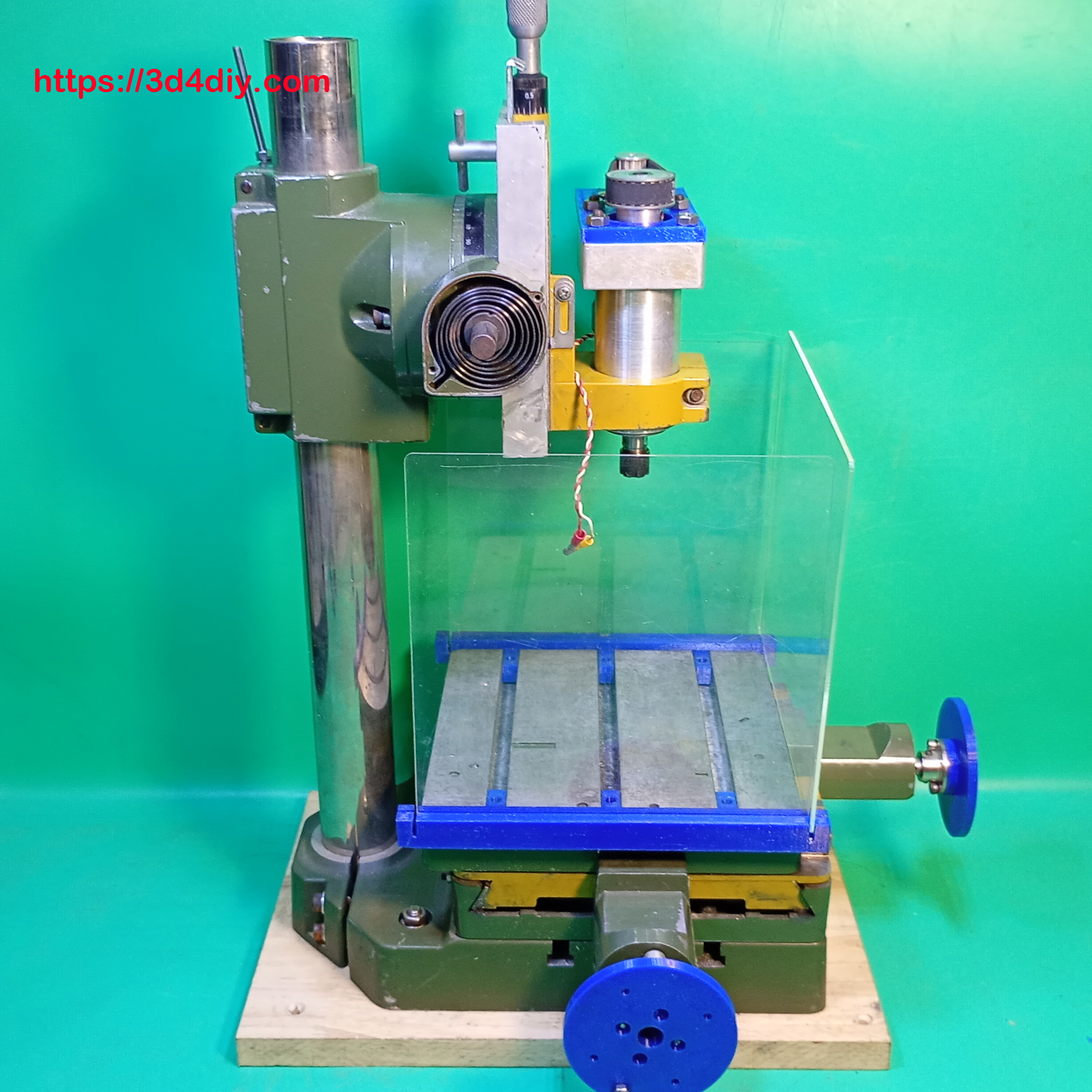 Proxxon Spindle Milling DIY ER11 BLDC Brushed Motor Homemade