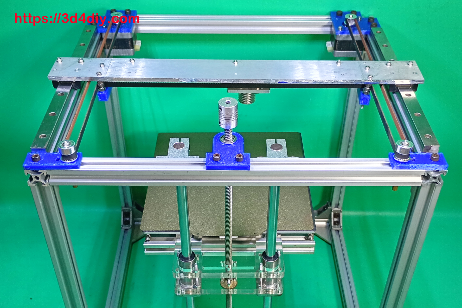 CoreXY 3D Printer Homemade Acrylic Z Axis Slide Machine DIY 