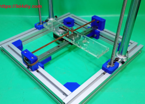 3D Printer DIY Acrylic Cartesian Base Y Axis Slide Homemade