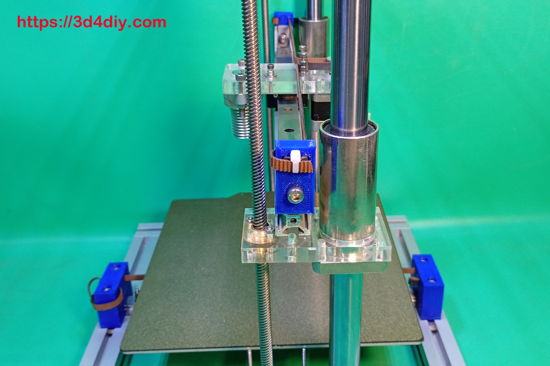 3D Printer DIY Acrylic Cartesian Base X Axis Slide