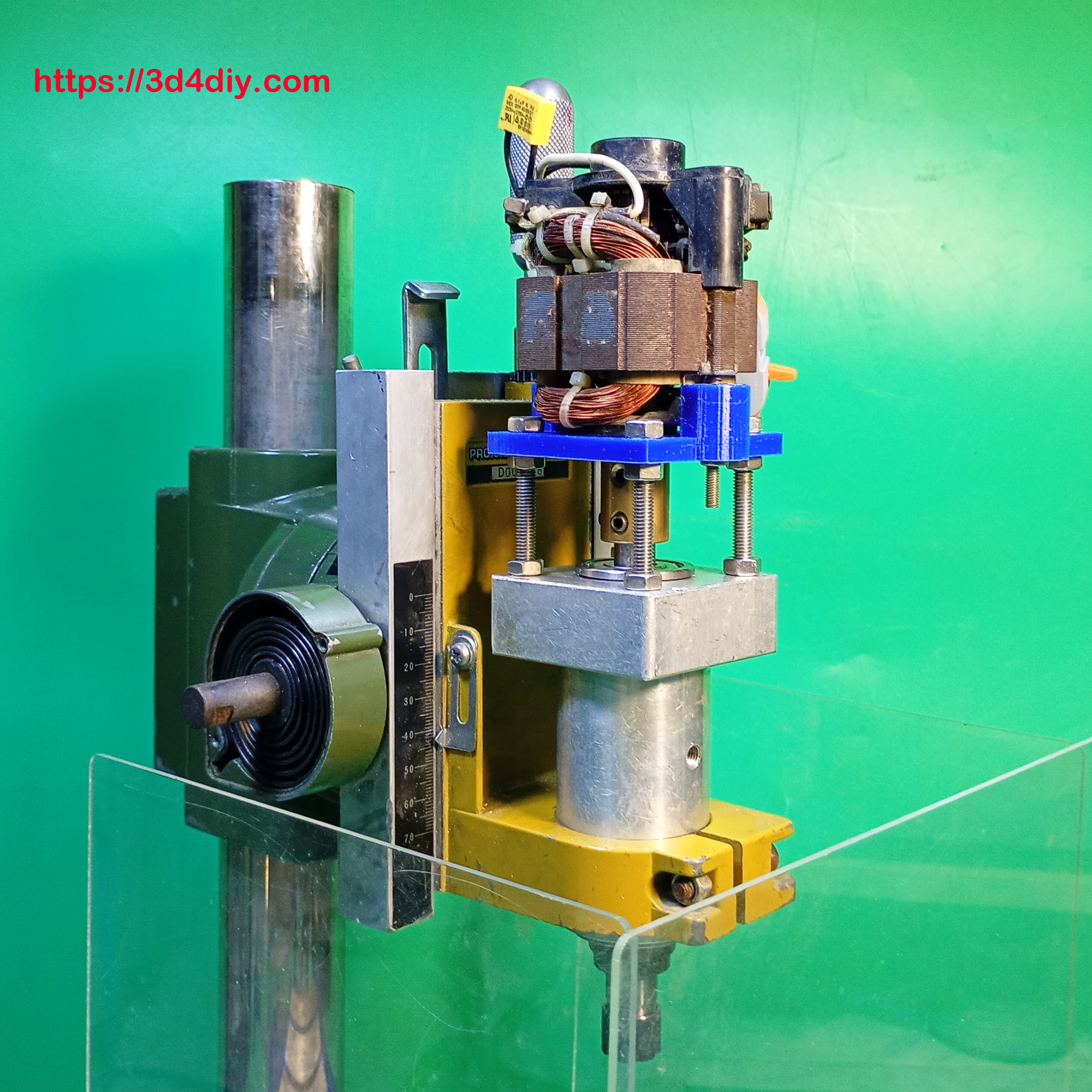 Homemade Spindle Milling Proxxon ER11 BLDC Brushed Motor DIY