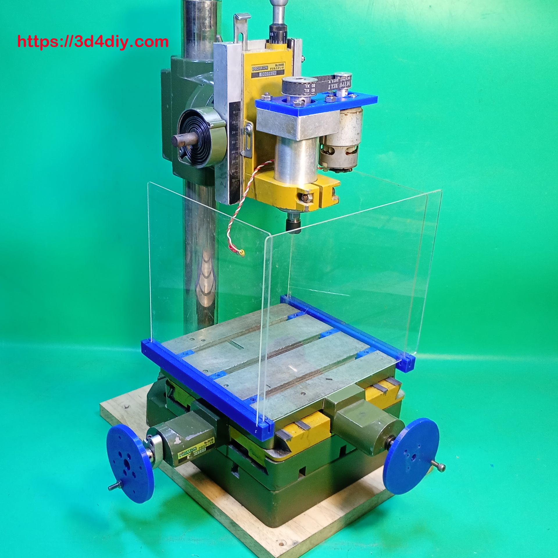 Proxxon Spindle Milling DIY ER11 BLDC Brushed Motor Homemade