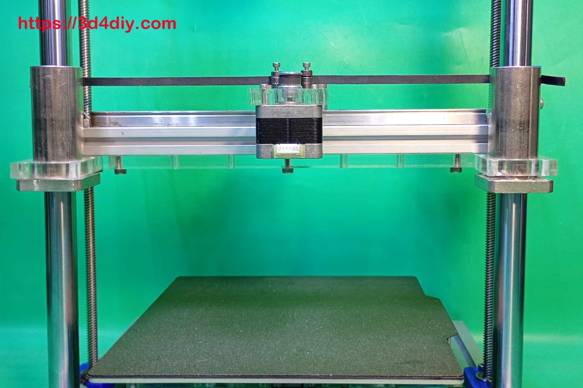 3D Printer DIY Acrylic Cartesian Base X Axis Slide