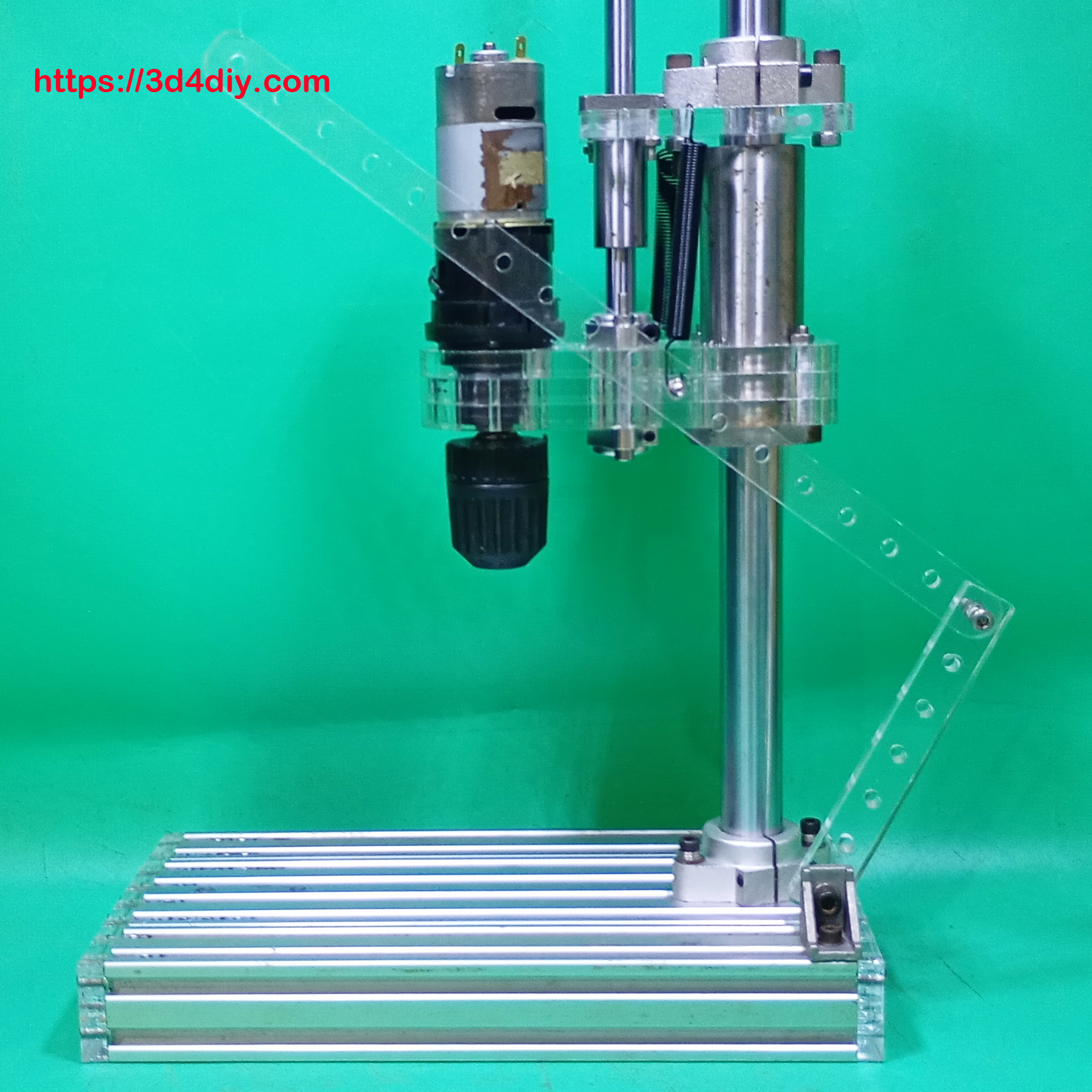 Drill Press Table DIY Precision Drill Press Acrylic Homemade
