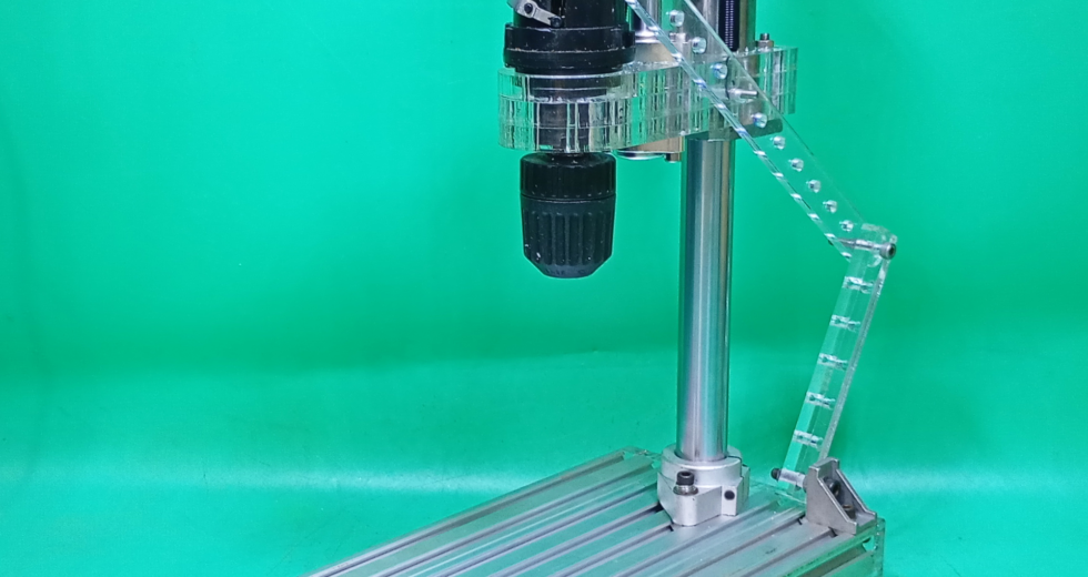Drill Press Table DIY Precision Drill Press Acrylic Homemade