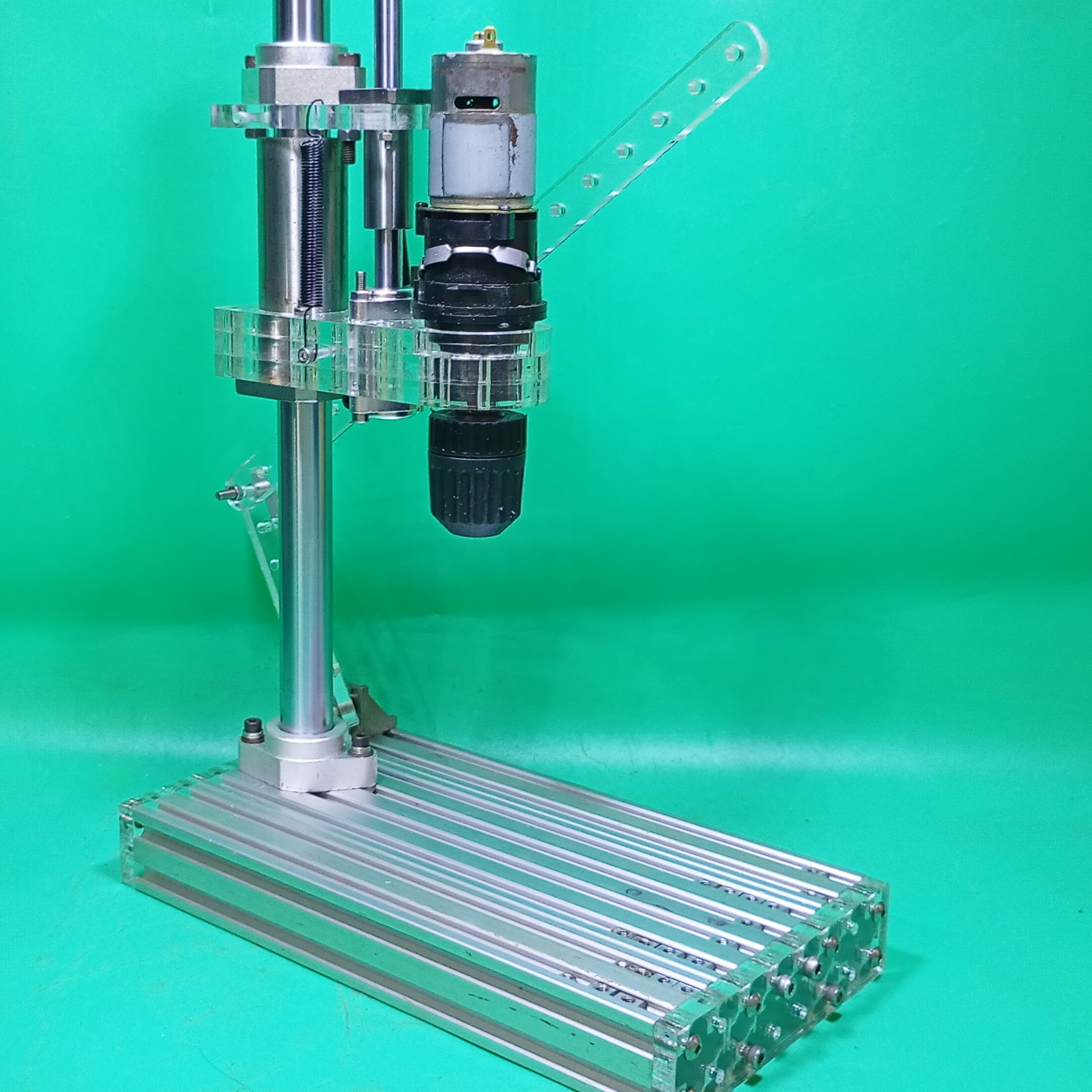 Drill Press Table DIY Precision Drill Press Acrylic Homemade